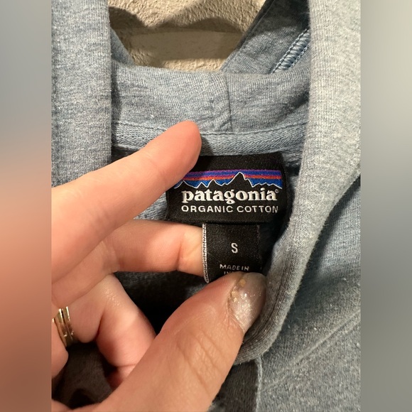Patagonia Blue Hoodie - Picture 2 of 3